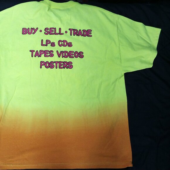 The Hundreds Amoeba Music Neon Gradient T-Shirt - Picture 6 of 7